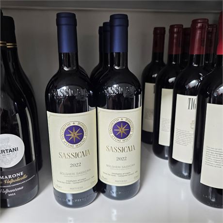 Bulgari Sassicaia 2022 Rotwein - ID: 40-NSF